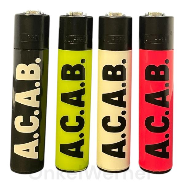 ACAB - all cops are beautiful FFX Clipper Feuerzeuge 